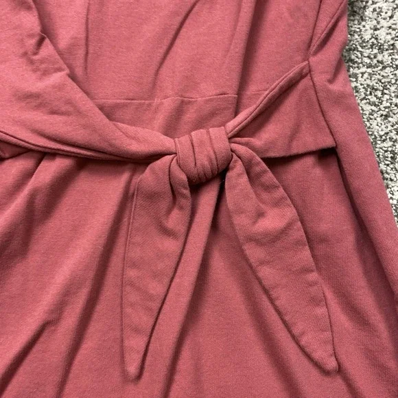 Nine West Dress Women 2xl Tunic Shirt Tie Minimalist Ruffle Sleeveless Classic - Picture 2 of 8